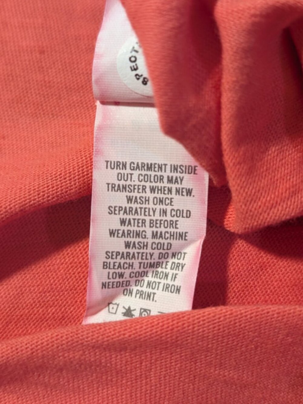 4 for $25 aerie Love is Love T shirt coral size XS - Picture 11 of 15